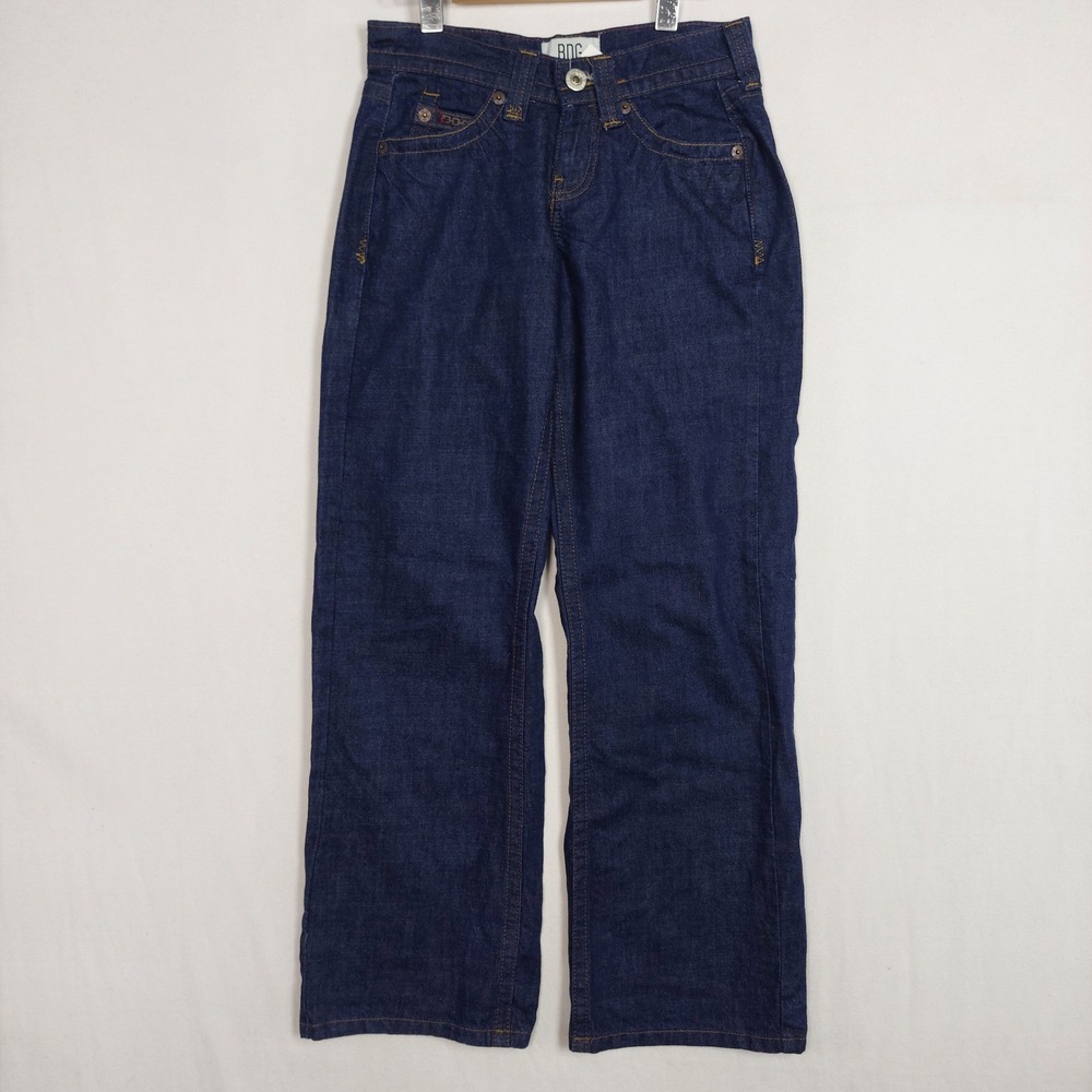 BDG Urban Outfitters Straight Leg Jeans Dark Wash Indigo 24W 32L